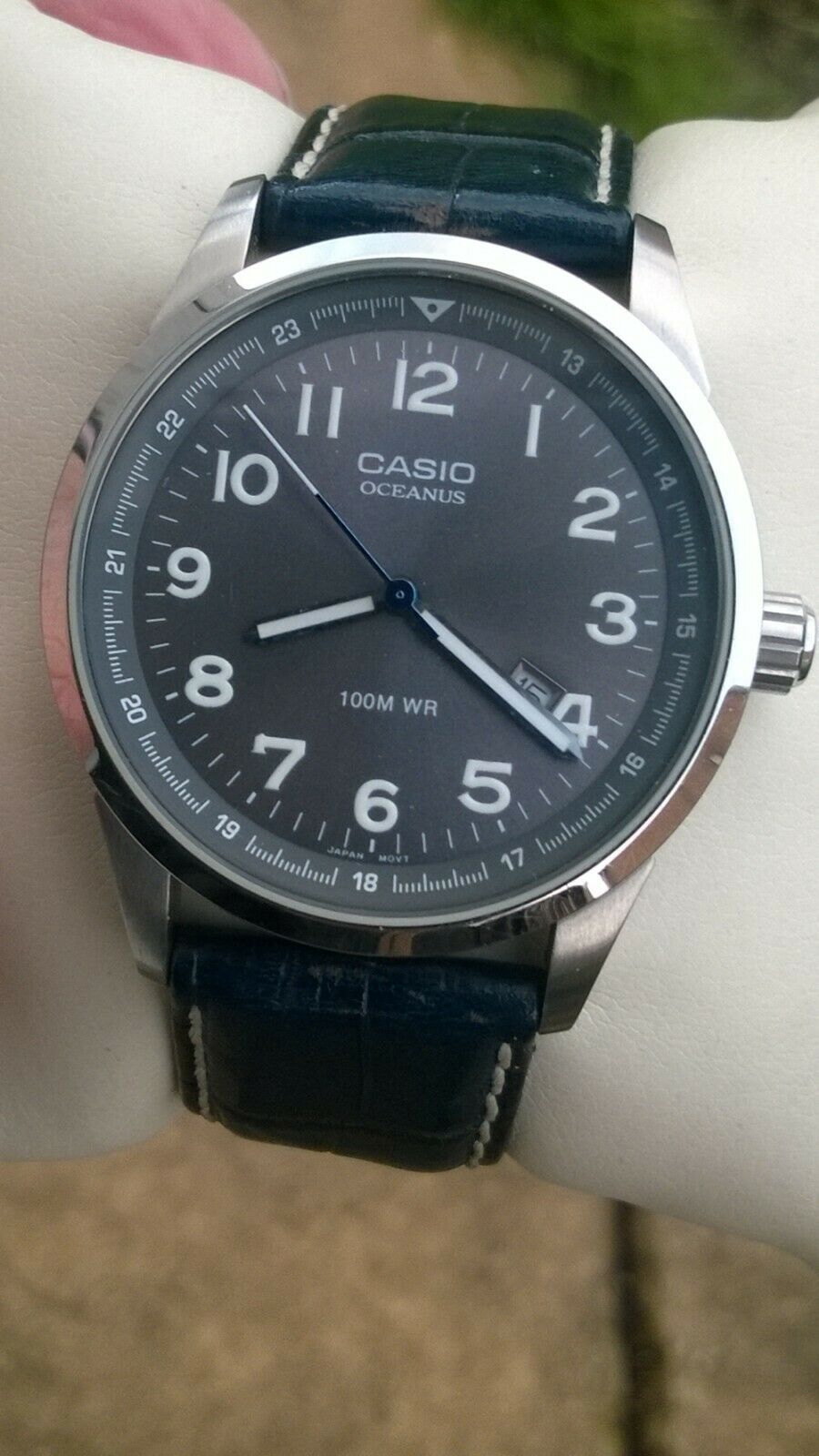 Casio oceanus hot sale 100m wr