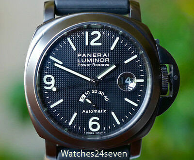 Panerai PAM 28 B Luminor Marina Power Reserve Hobnail Dial PVD