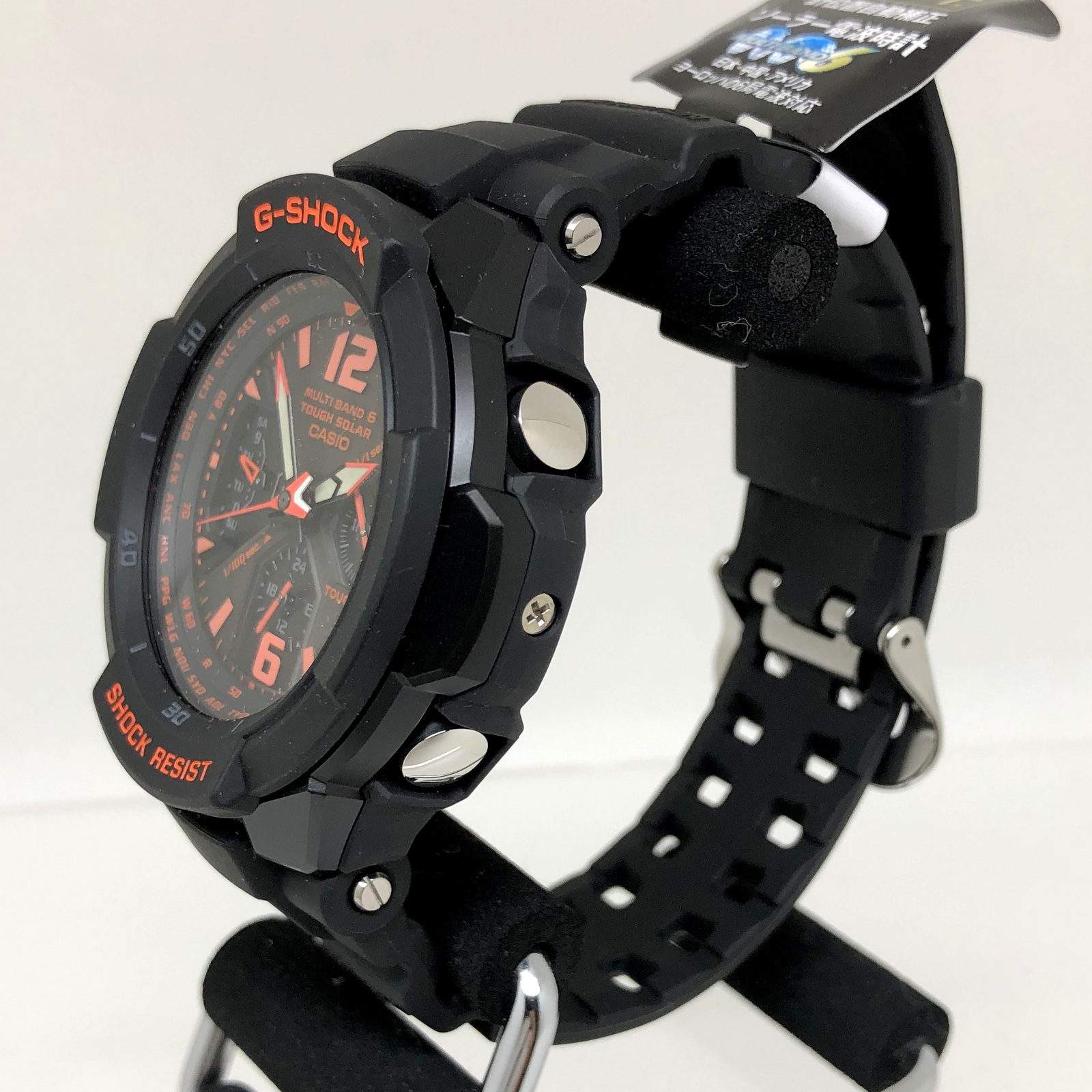 Casio Sky Cockpit G-Shock GW-3000B-1AJF Black newest Orange NEW