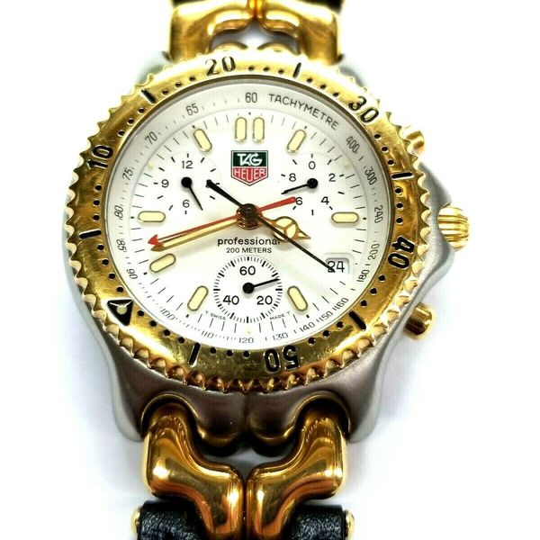 Tag Heuer CG1120-0 SEL Professional Chronograph Stainless Tag Heuer CG1120-0 SEL Professional Chronograph Stainless
