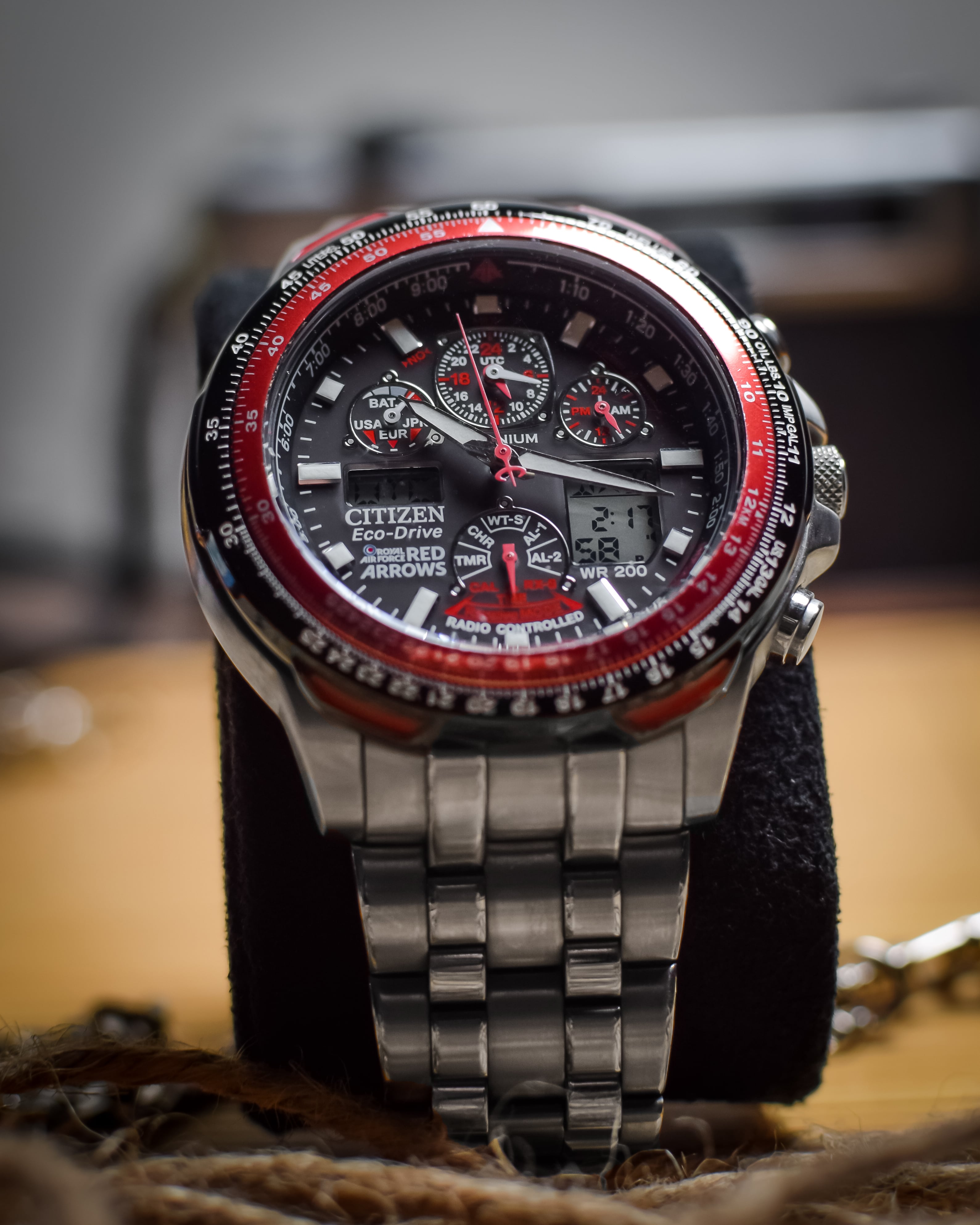 Citizen Eco-Drive Red Arrows Chronograph A-T JY0110-55E