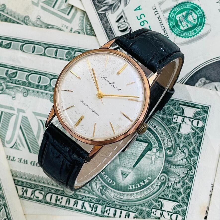 SEIKO Laurel Manual Winding Watch Men's 17 Jewels Antique J14004