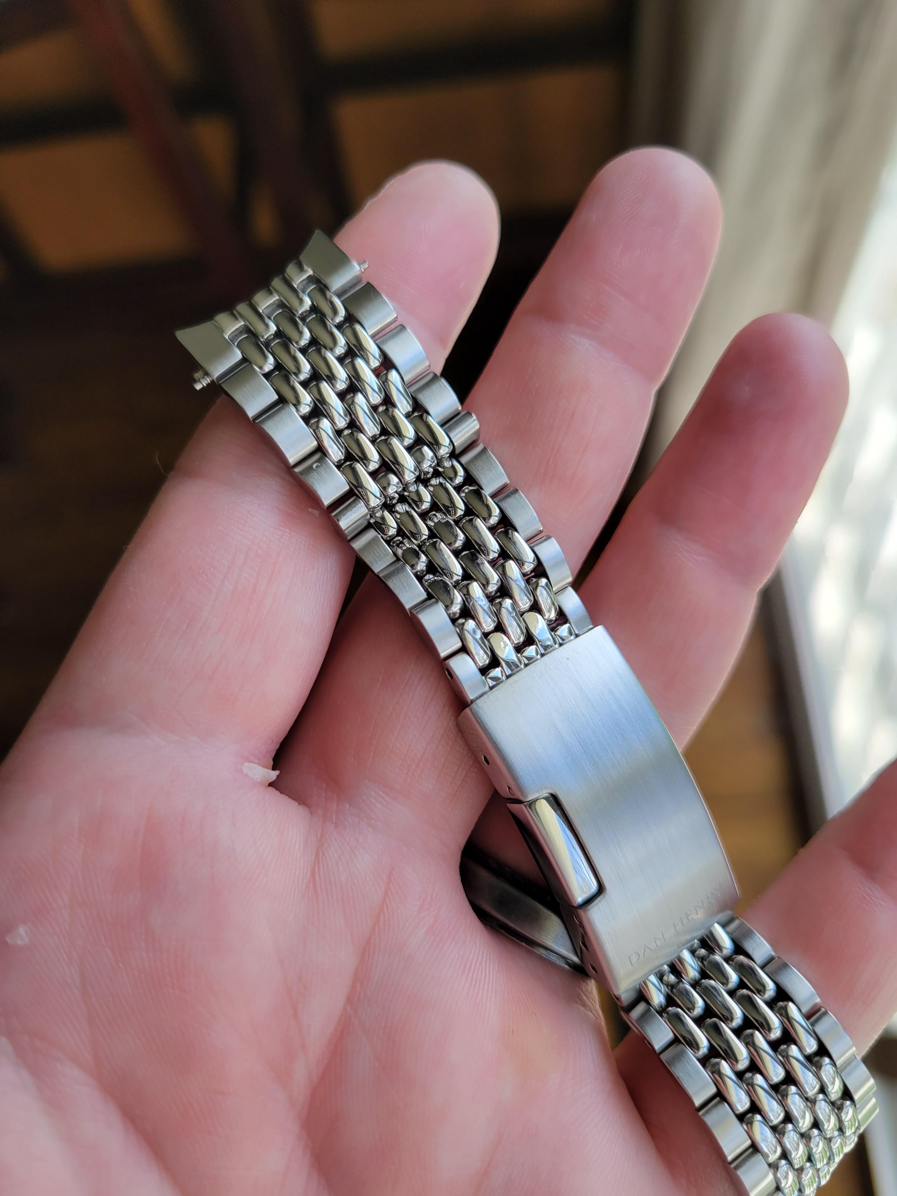 WTS] Dan Henry 19mm Beads of Rice Bracelet : r/Watchexchange