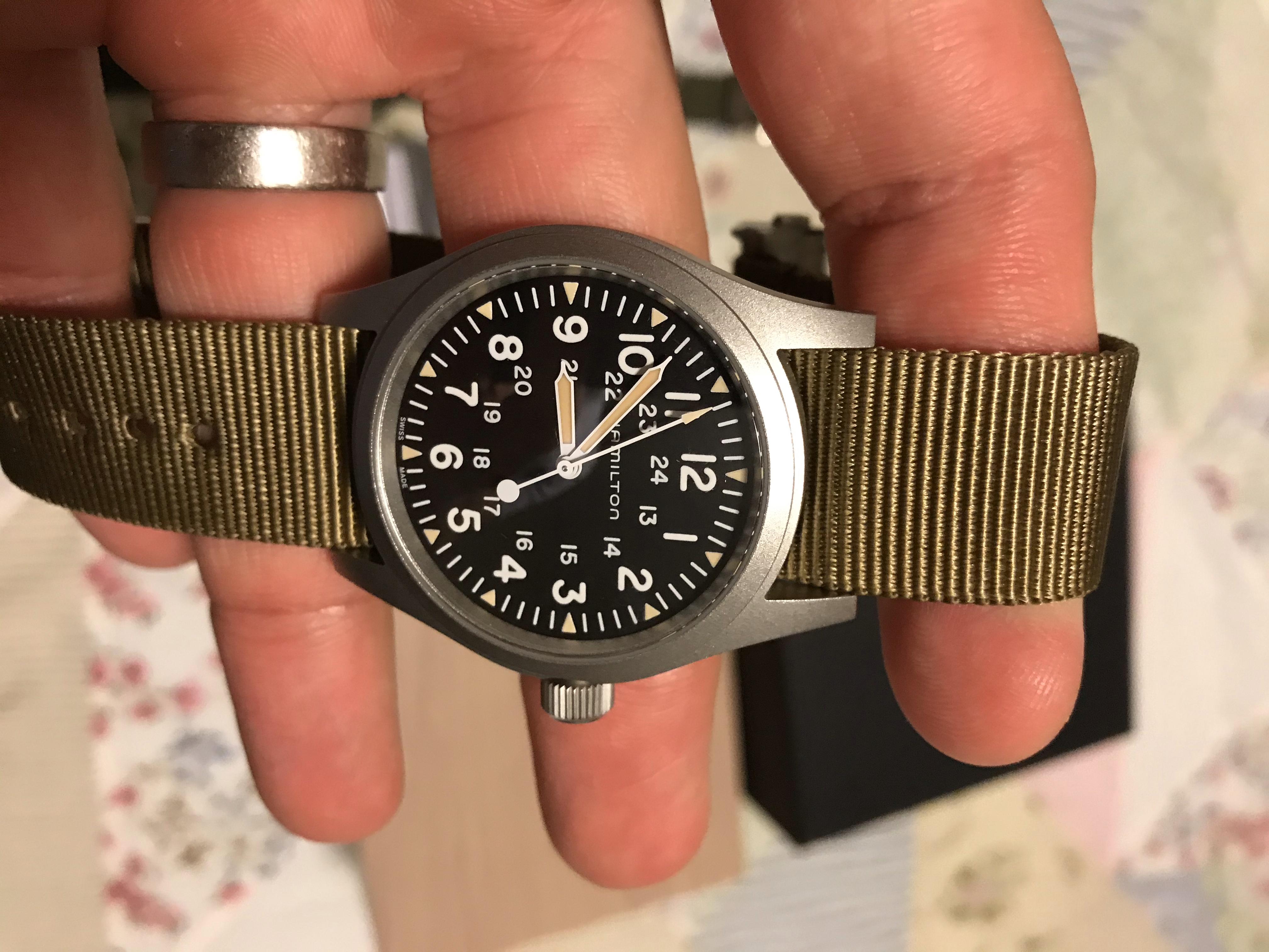 hamilton khaki field h69439931