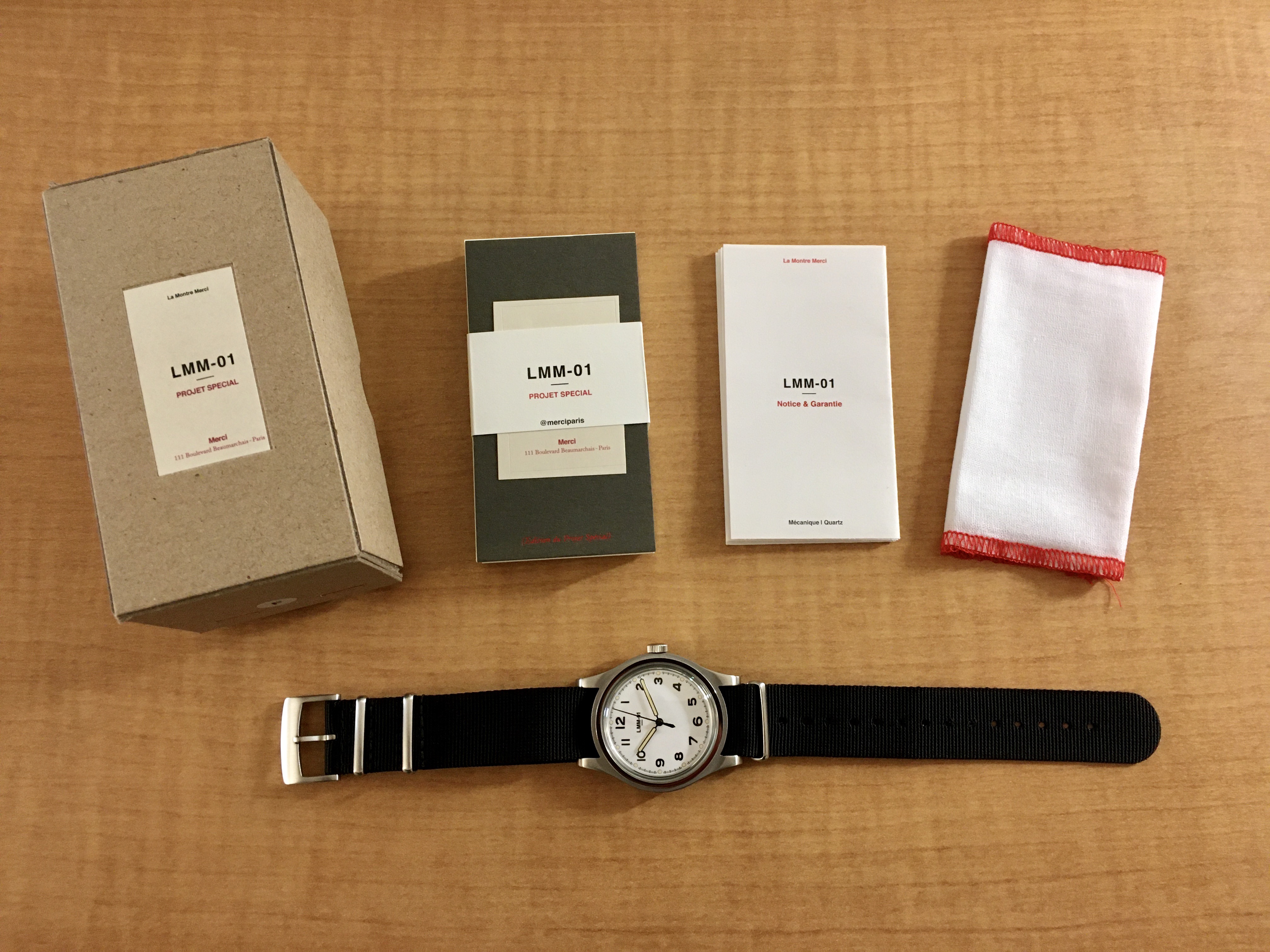 WTS La montre Merci LMM 01 Field Watch Repost WatchCharts