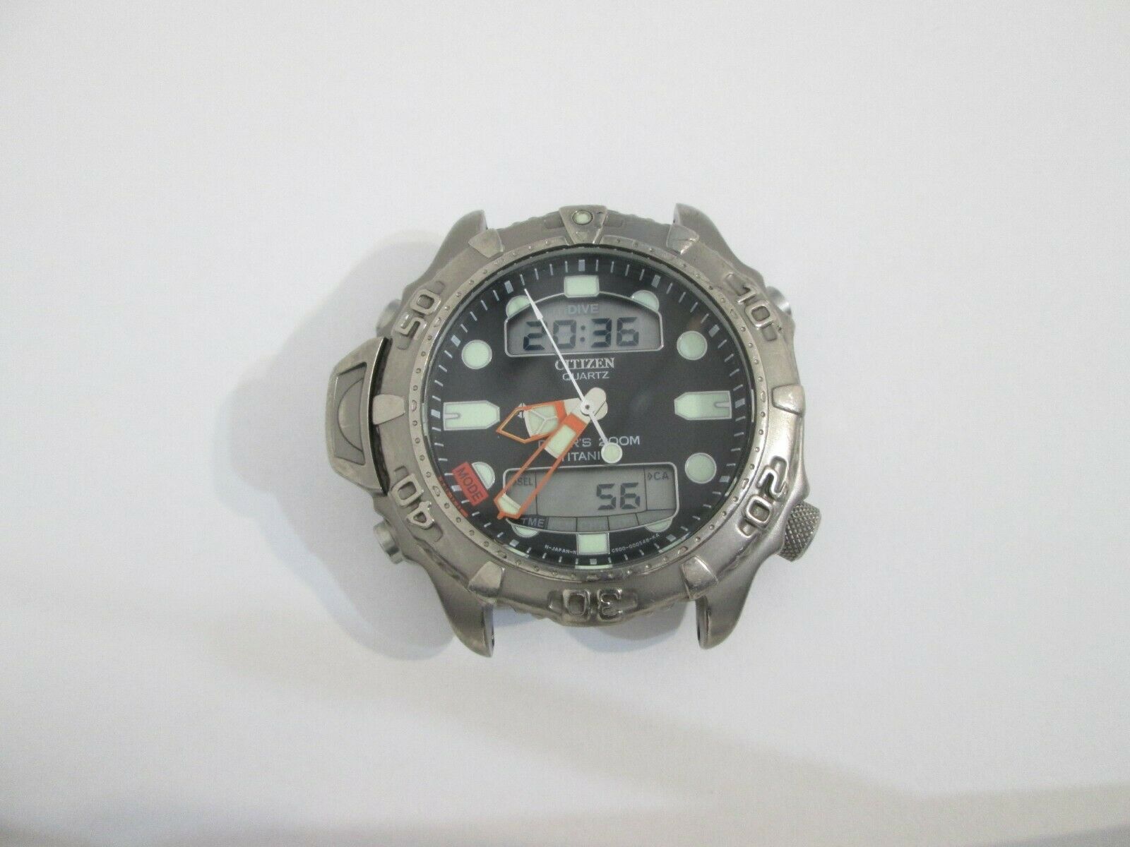 Citizen C500 200m Diver Aqualand Promaster Ana-Digi Titanium Quartz Watch  Japan | WatchCharts