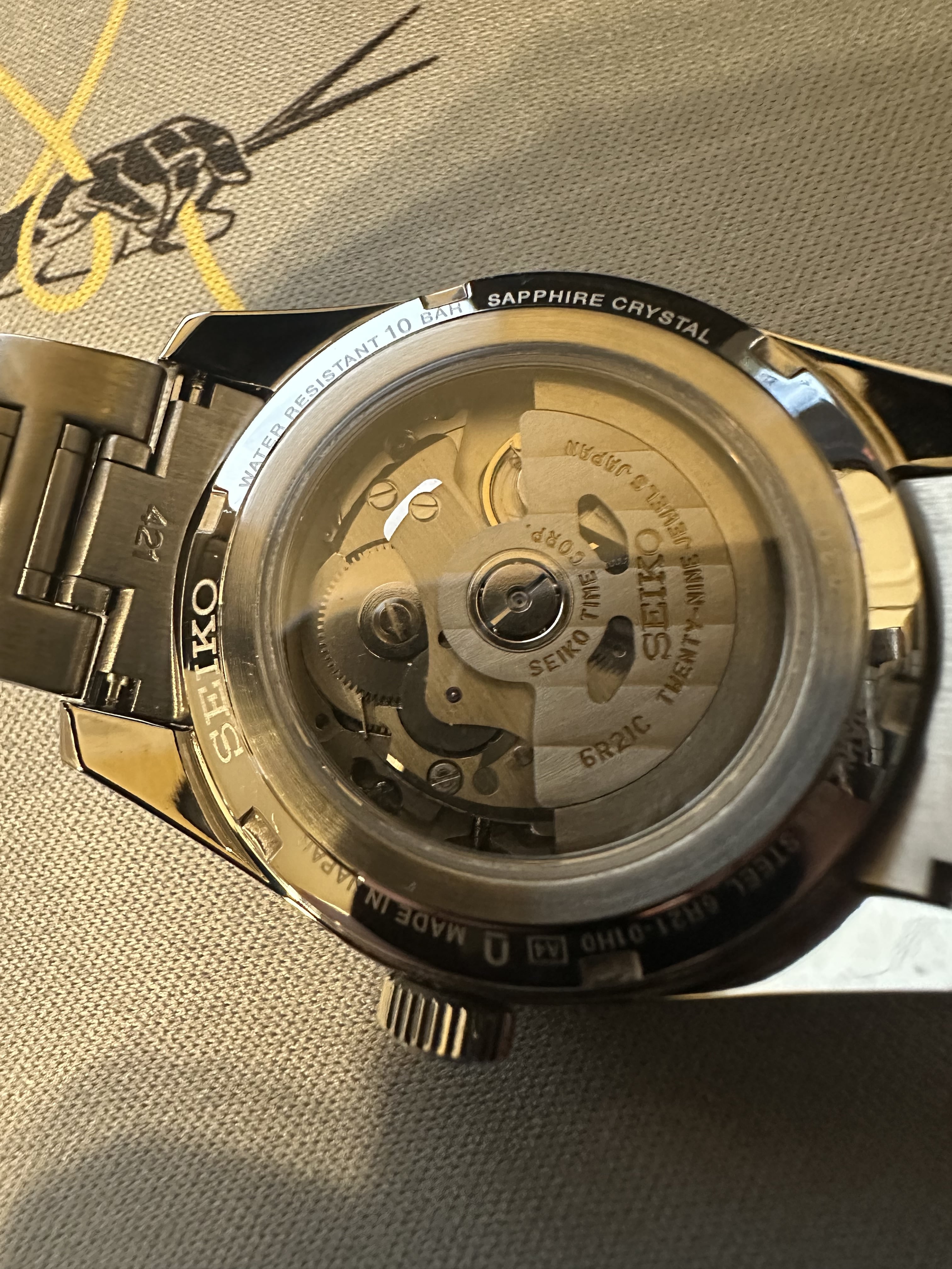 seiko presage moonlight