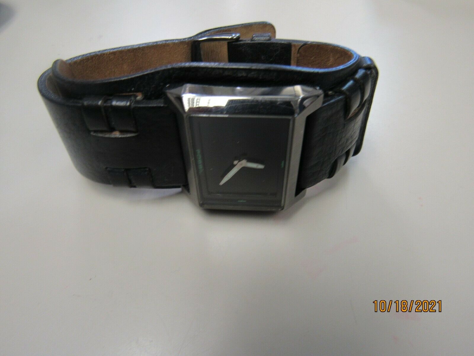 SUPER RARE FOSSIL BIG TIC JR 8340 MATRIX FACE (30924 WATCH YS