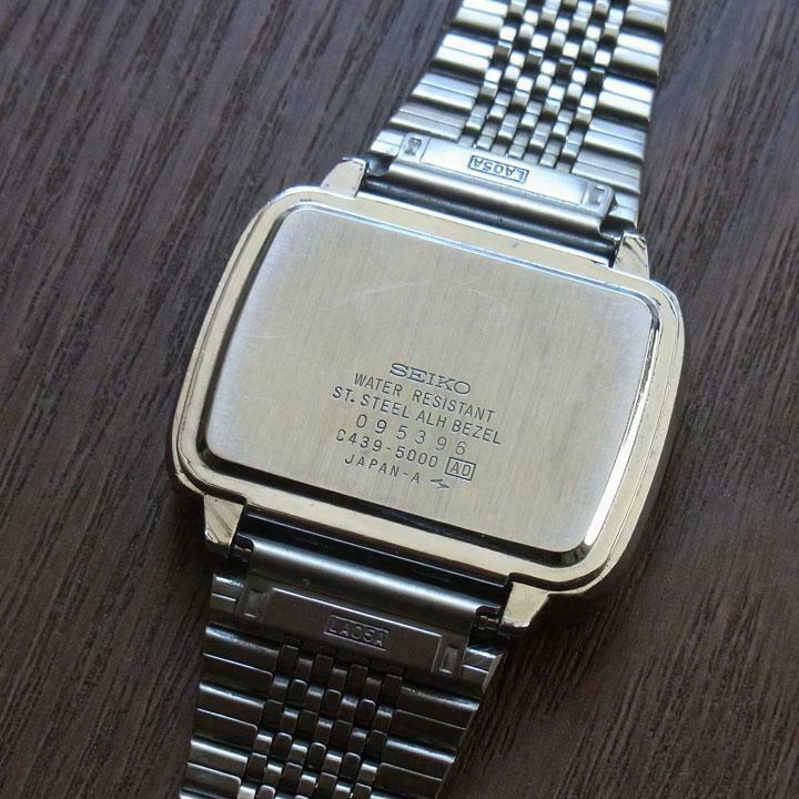 Vintage SEIKO C439-5000 Calculator watch Junk For Parts or