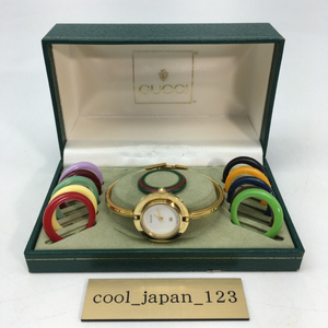 Gucci bezel watch on sale japan