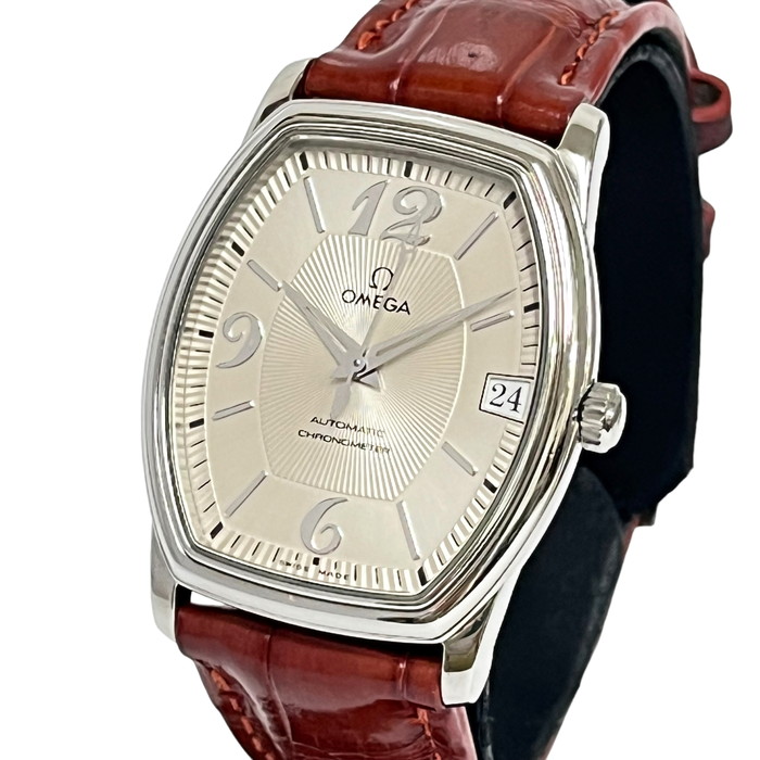 OMEGA/Omega] De Ville 4503.31 Prestige Watch Stainless Steel/Brown