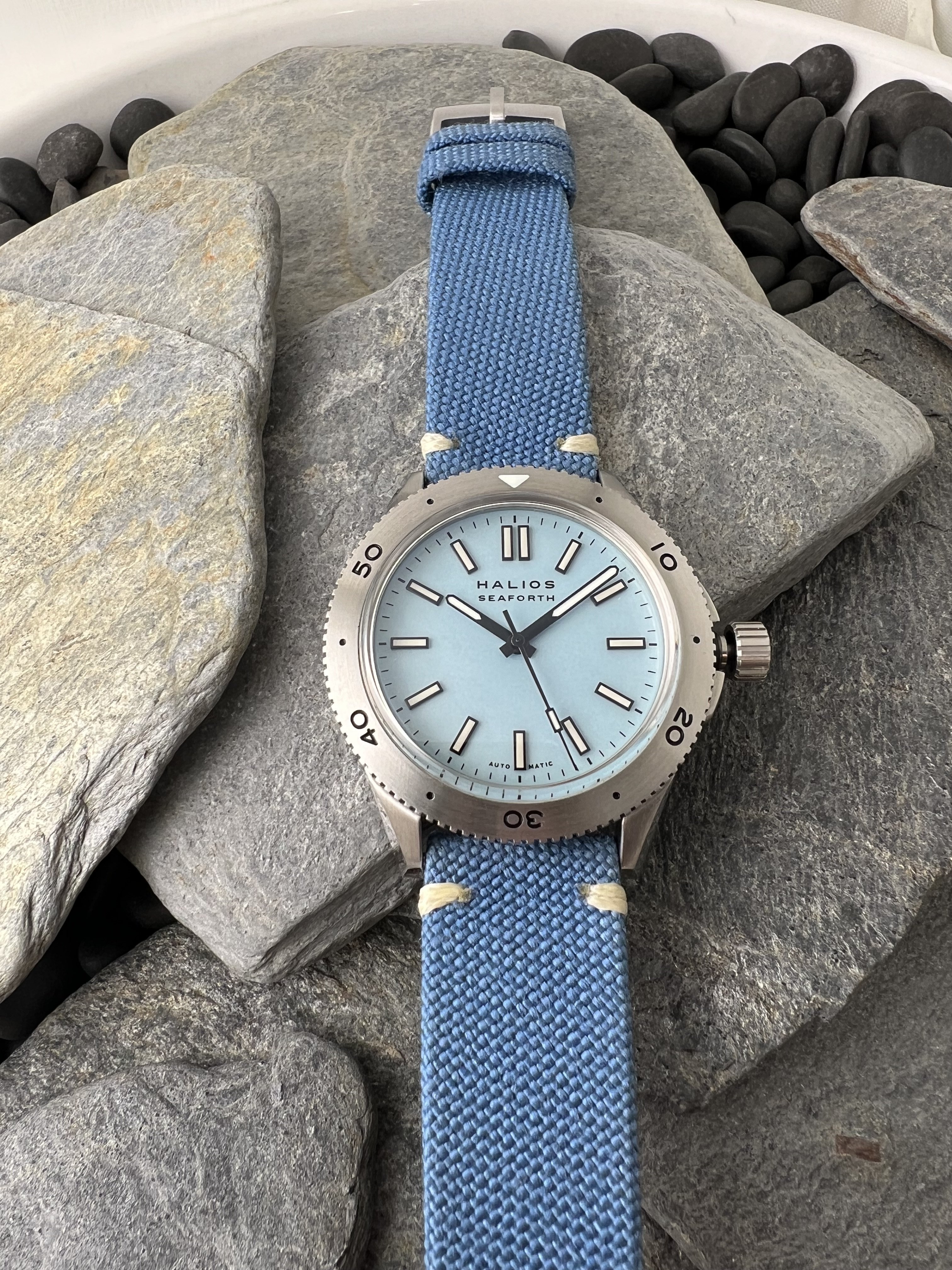 1 200 USD FS Halios Seaforth Pastel Gen 3 Diver Bezel No Date