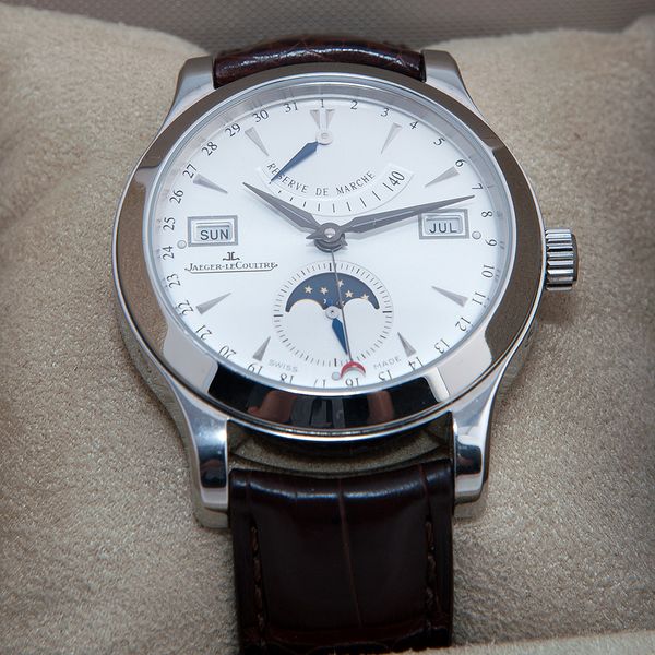 FSOT: JLC Master Calendar Moonphase power reserve. Recent service ...