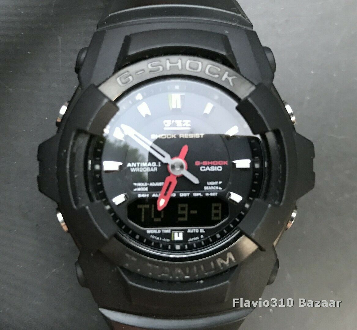 Rare Casio Titanium G-SHOCK GIEZ GS-310 (2339) Analog Digital 42mm - New  Battery | WatchCharts Marketplace