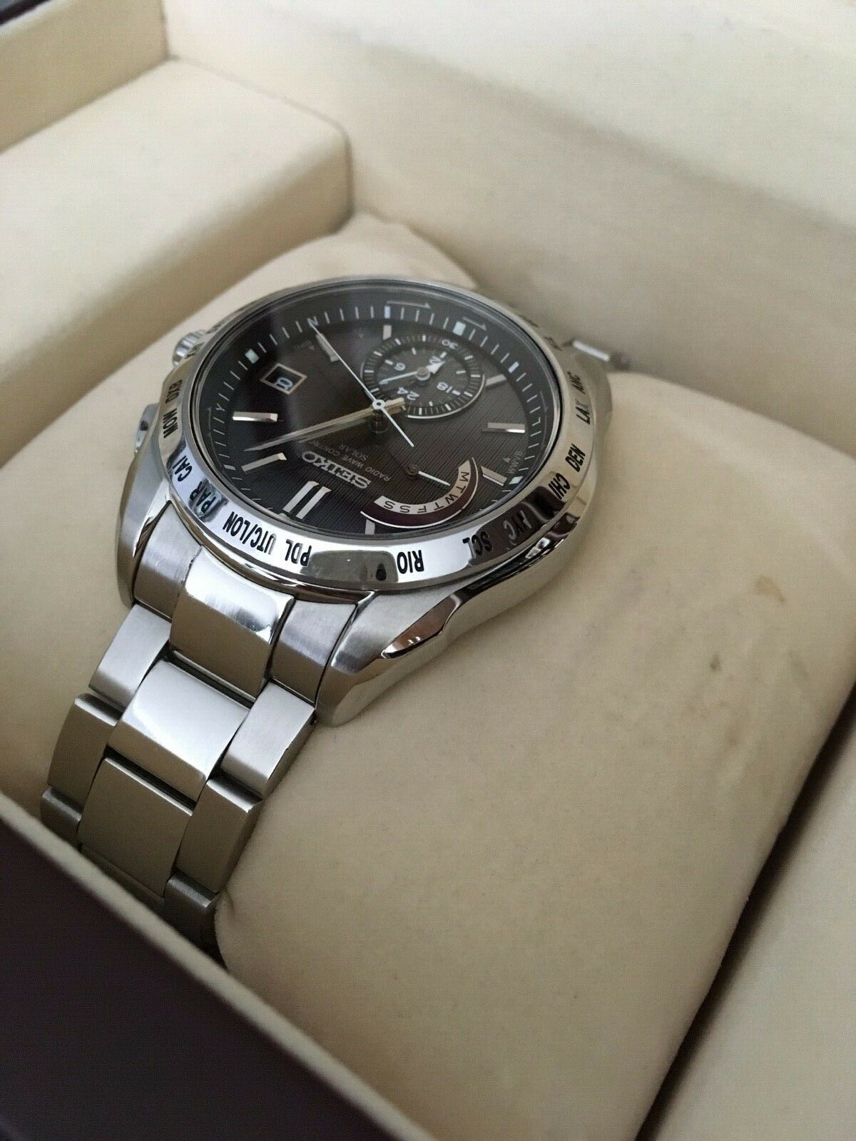 analog (アナログ) 2005年 SUMMER Vol.8 SEIKO Brightz SAGA059 8B54-0AA0 Solar Radiocontrol World