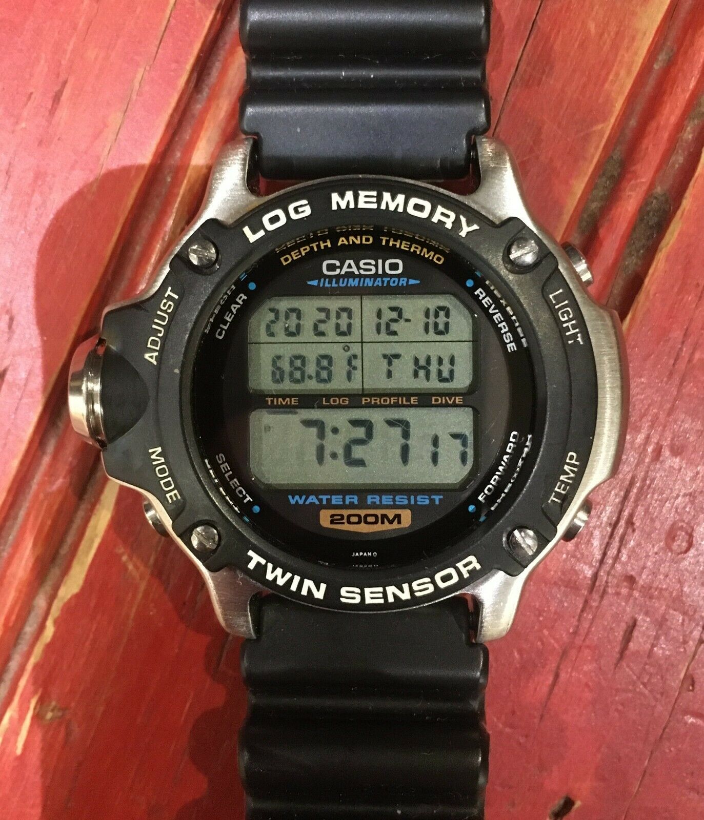 Casio DEP-610 Module 1472 Air Divers Japan K Twin Sensor