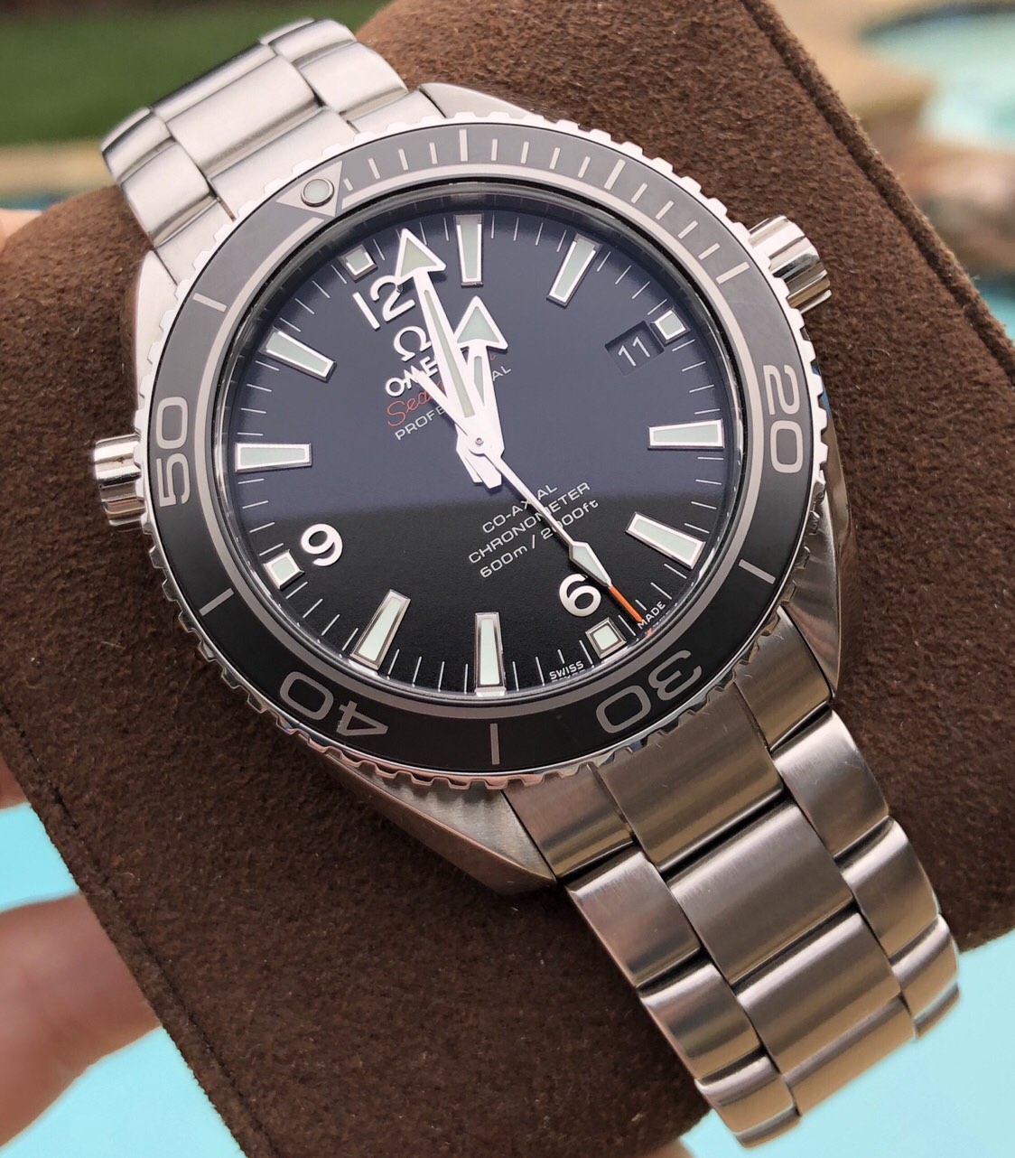 Omega 8500 planet ocean best sale