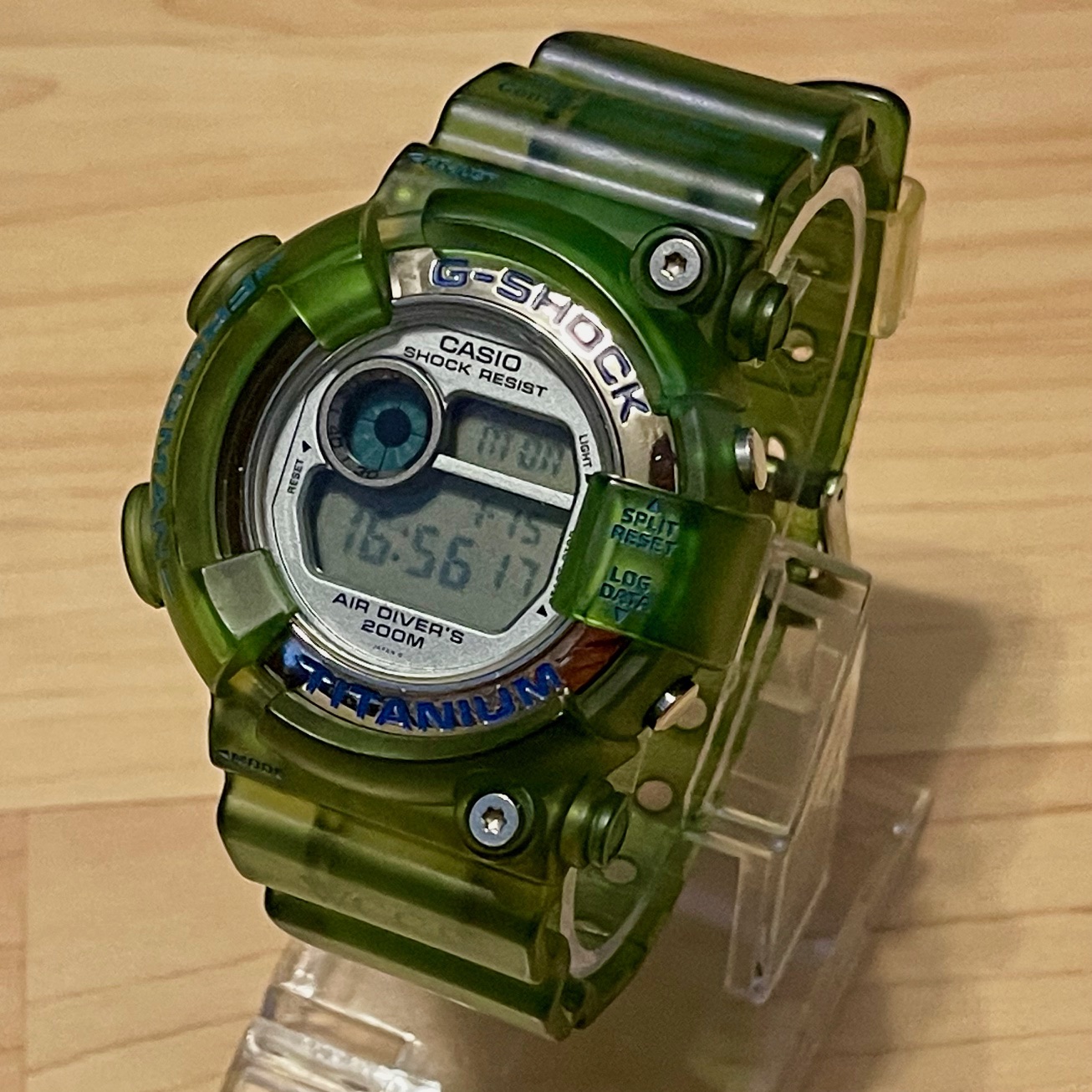 WTS] Casio G-Shock DW-8201WC-2T WCCS Frogman Green Apple Jelly 