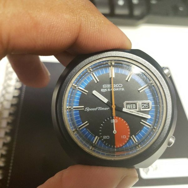 Vintage Seiko Five 5 Sports Speedtimer 6139 8010 Chronograph JDM watch |  WatchCharts