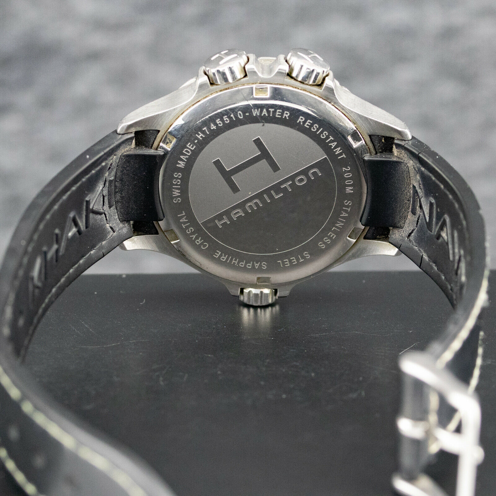 Hamilton Khaki Navy GMT H745510 - 200m WR - Swiss Made - Sapphire 
