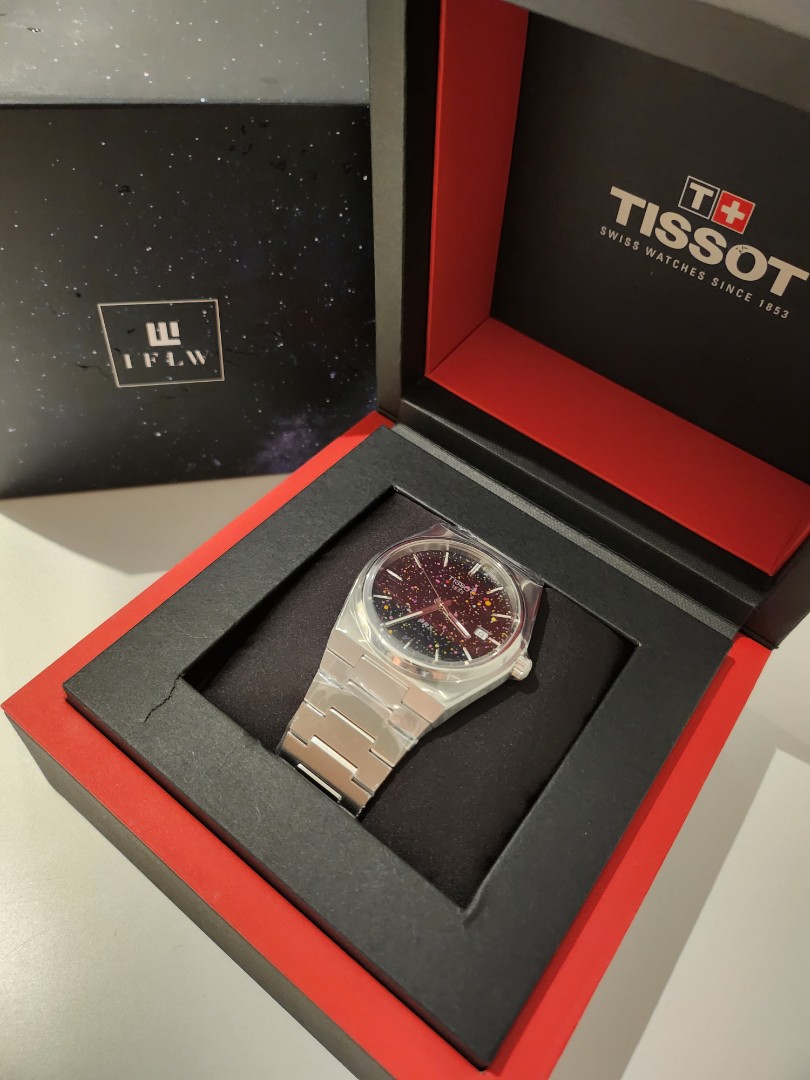 Brand New IFLW x Tissot PRX Galaxy Limited Edition WatchCharts