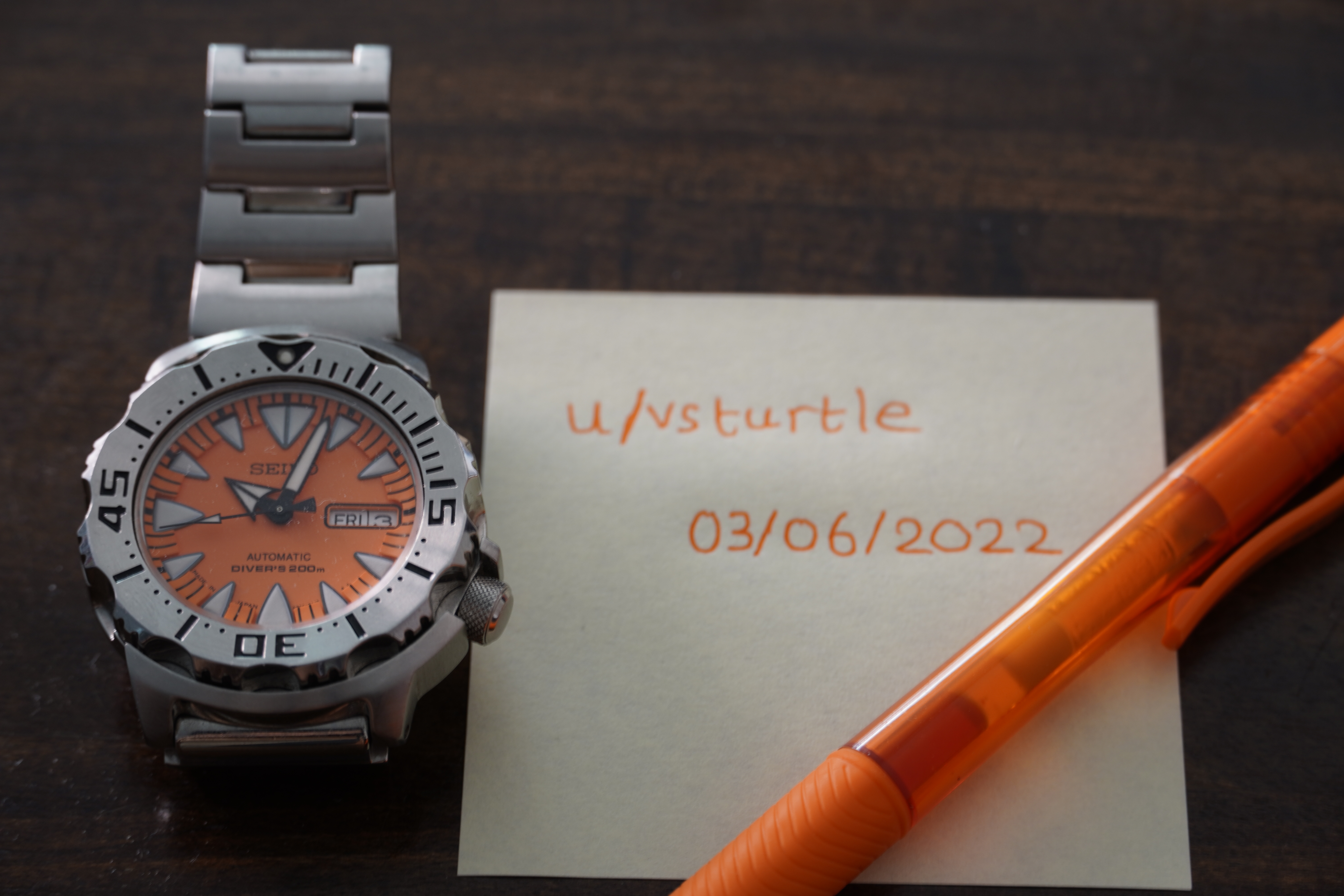 WTS Seiko Orange Monster 2nd gen SRP309J EU WatchCharts