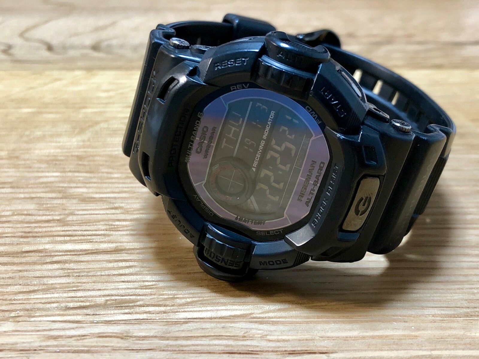 9) 極美品 ライズマン メンインマットブラック GW-9200MBJ-1JF 【公式 