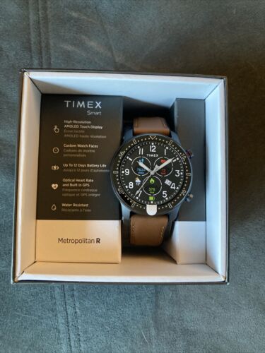 Timex Metropolitan R 42mm Leather and Silicone Strap Watch | WatchCharts