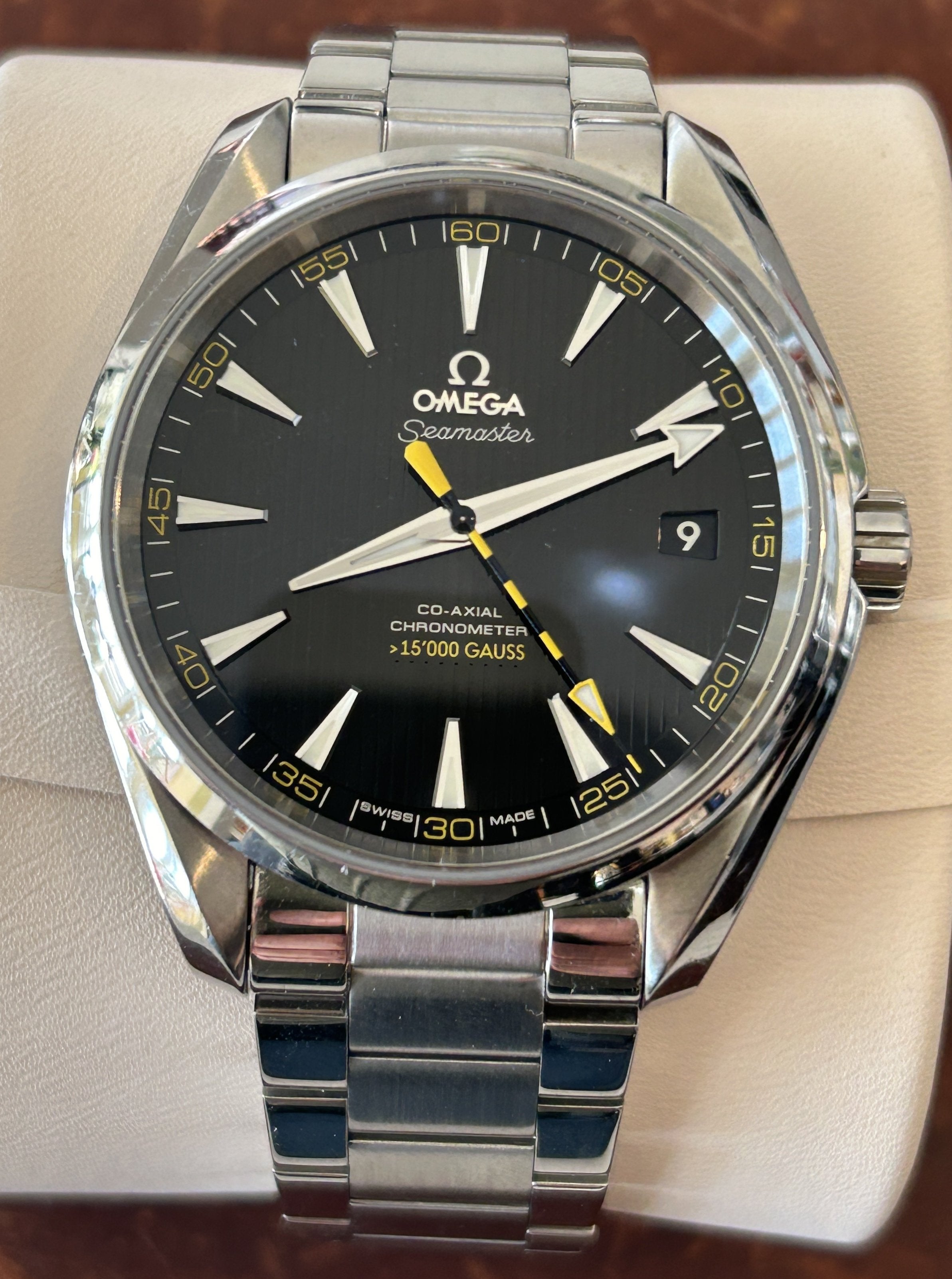 Omega seamaster 15000 gauss sale