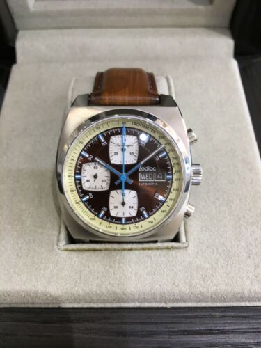 Zodiac Sea Dragon Chronograph Automatic Watch EXCELLENT