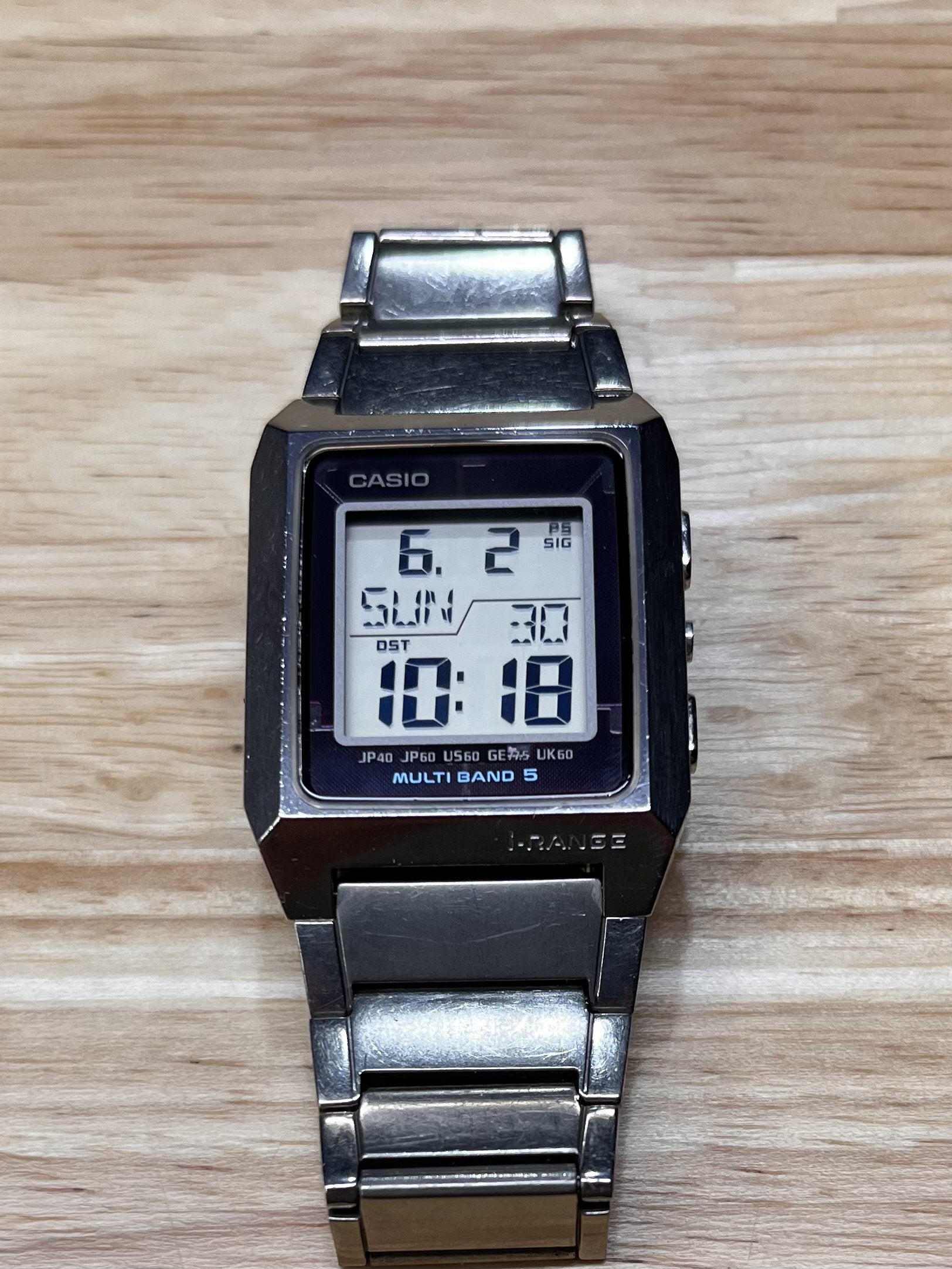 FS: Casio i-Range IRW-M200 Multiband 5 Radio Solar Digital | WatchCharts  Marketplace