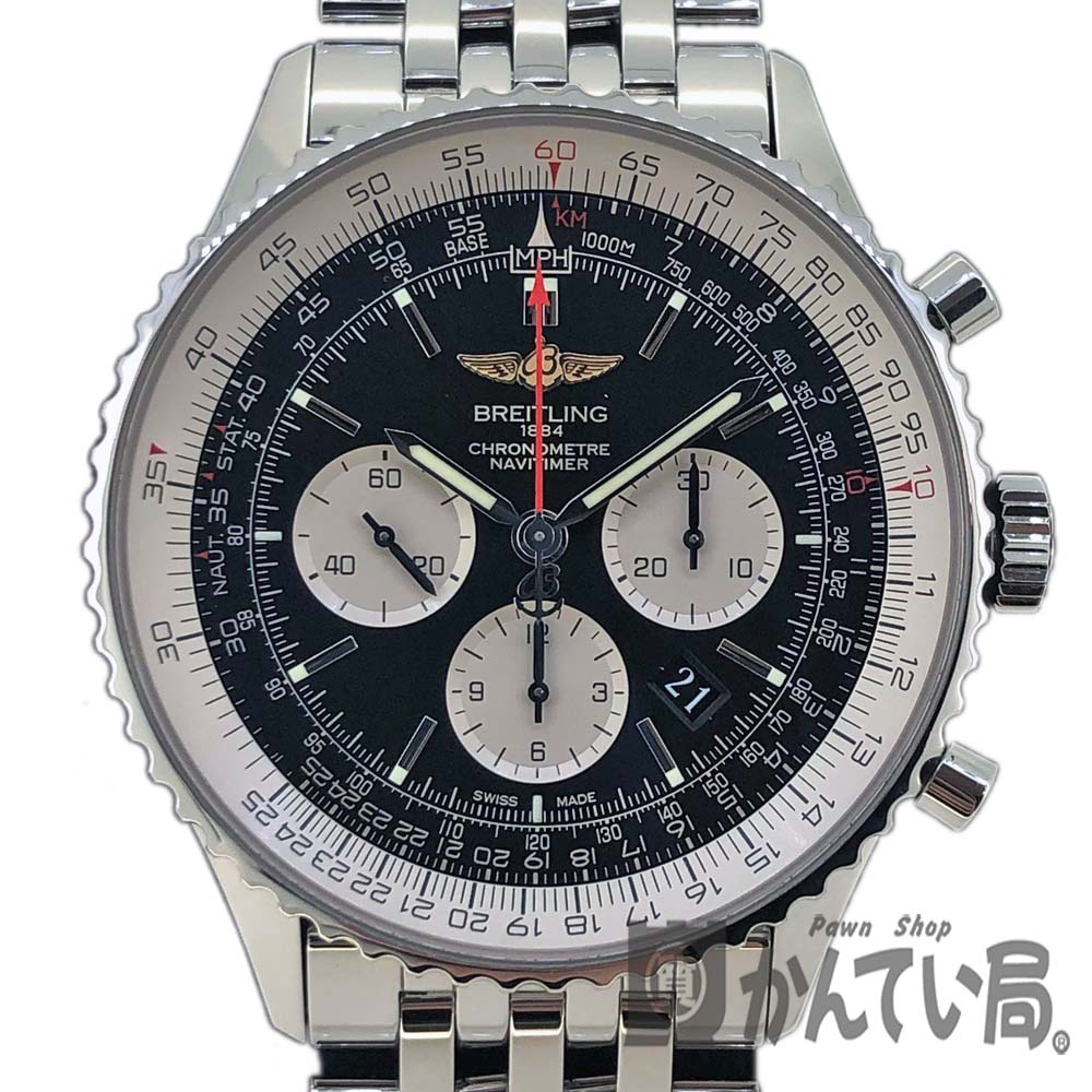 BREITLING [Breitling] AB012721.BD09 Navitimer 01 Stainless Men's ...