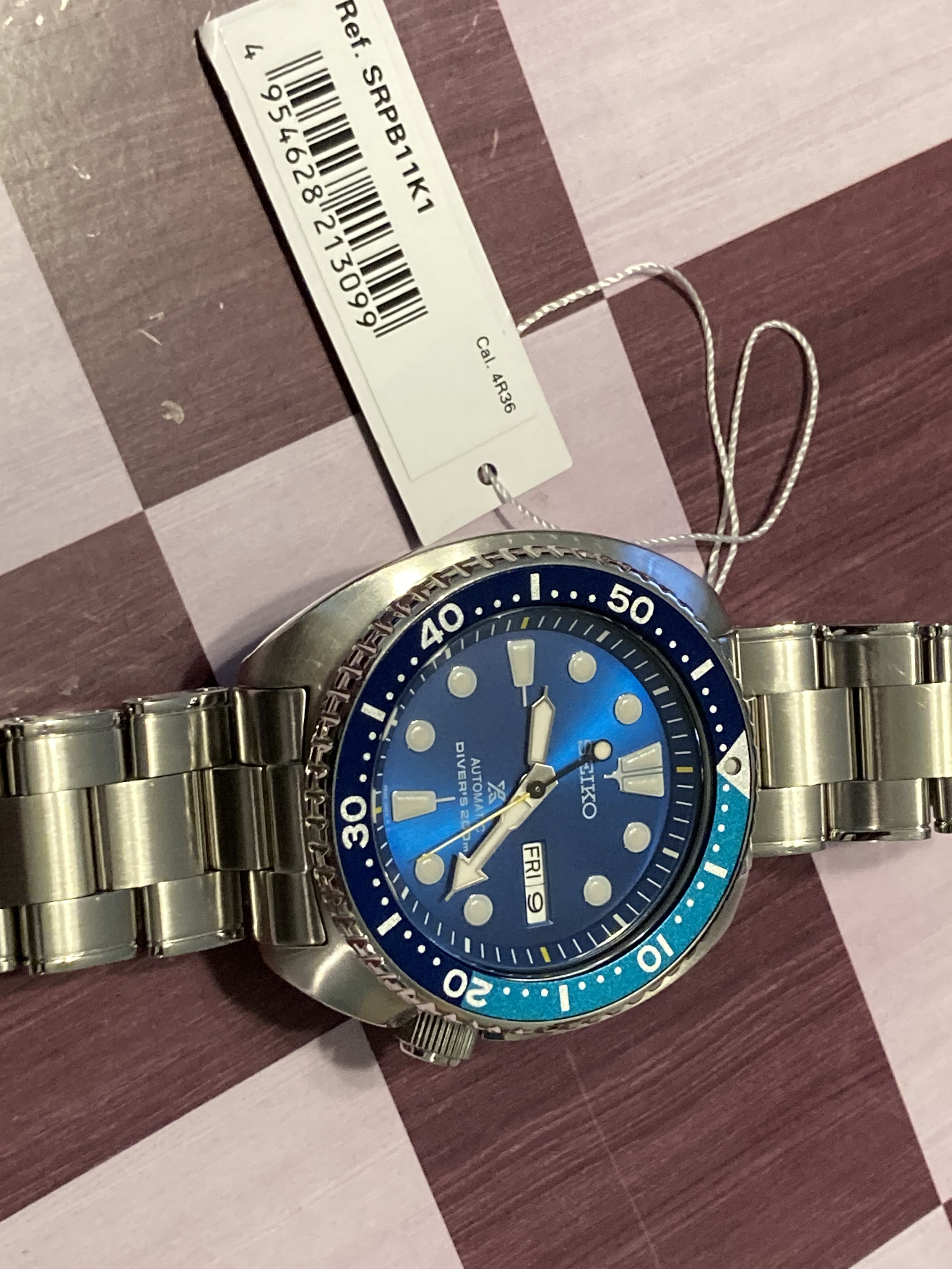 Seiko blue lagoon on sale turtle for sale