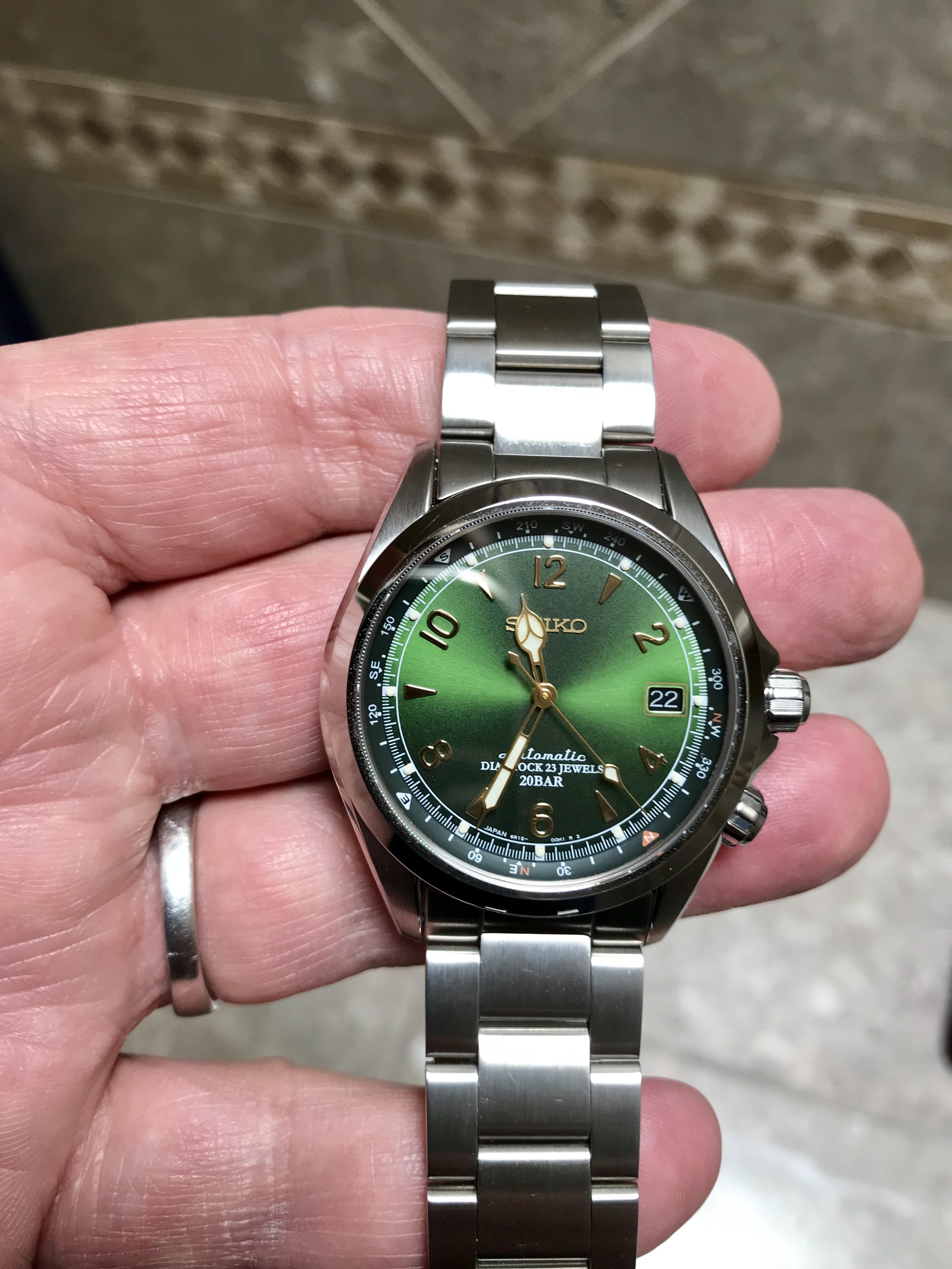 seiko men's alpinist sarb017
