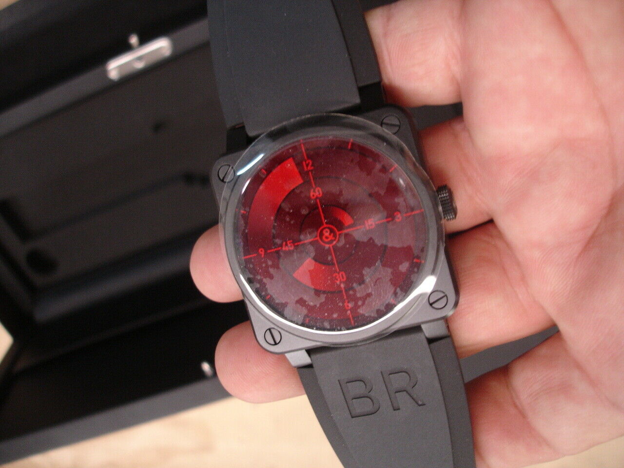 Bell Ross BR03 92 Red Radar Automatic 42mm Watch