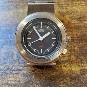 Seiko ALBA Orvitax No. 15501 rare circa 1999 mini Tuna Can