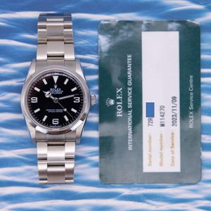 WTS] Rolex Explorer 1 Ref. 114720 36mm Z Serial 2007 | WatchCharts