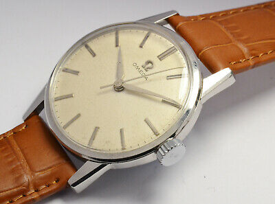 MONTRE ANCIENNE OMEGA ACIER CAL 285 ANNEES 1950 VINTAGE STEEL