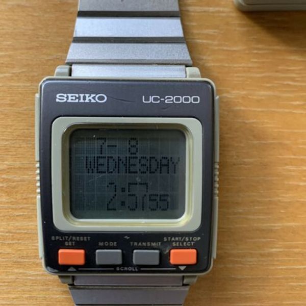Vintage Rare Seiko Uc 00 Wrist Information System Watchcharts