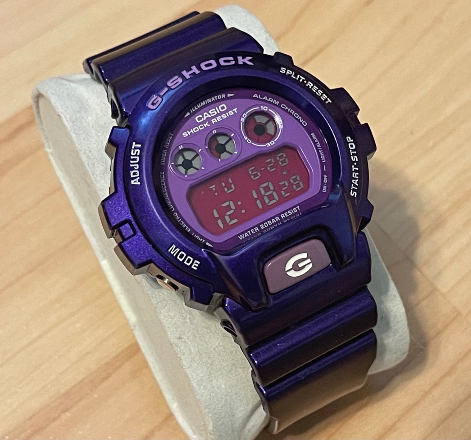 WTS] Casio G-Shock DW6900CC-6 Crazy Colors Series Metallic Purple