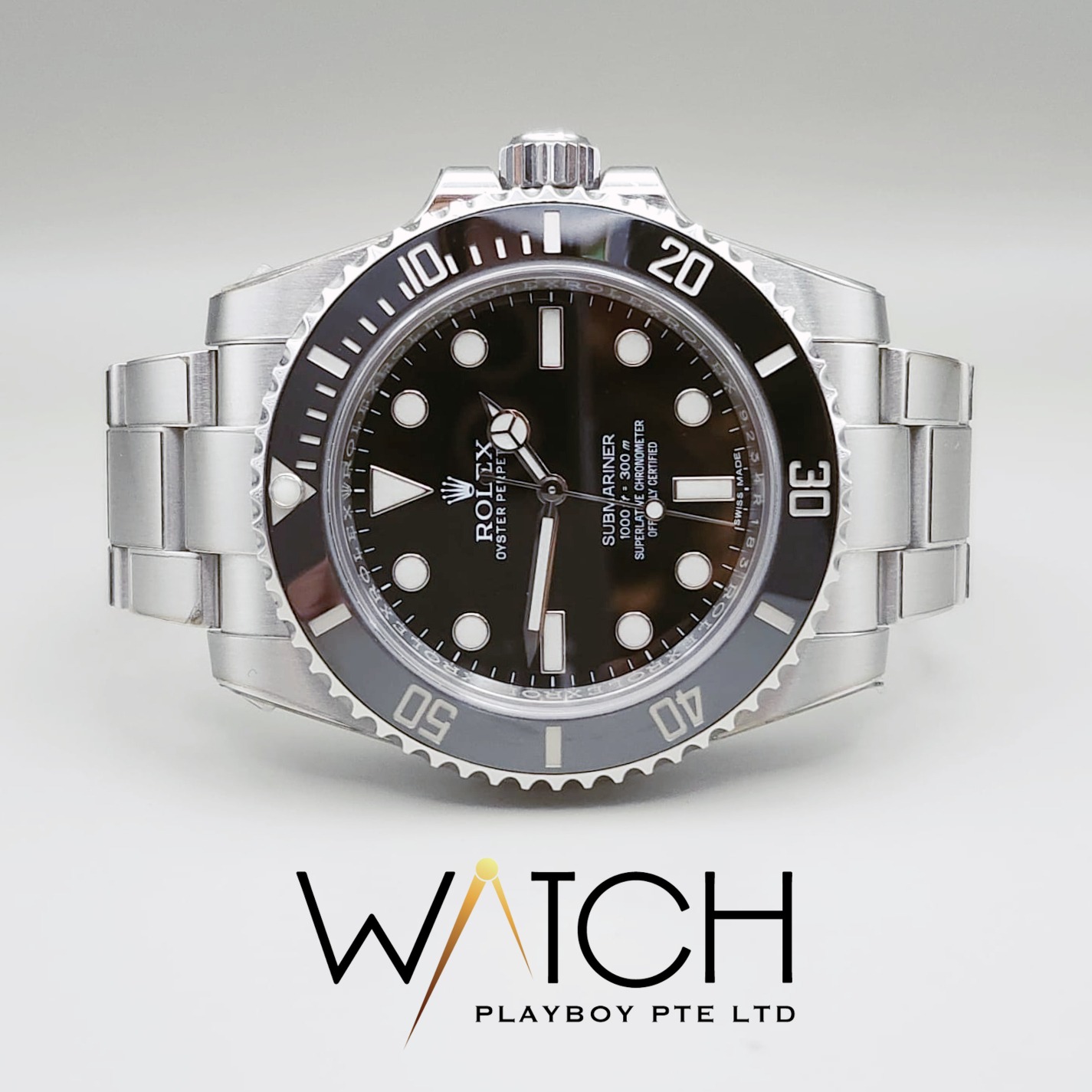 Mint 2015 10 Rolex Submariner No Date 114060 WatchCharts