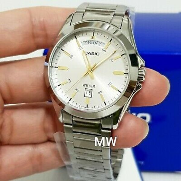 Latest Genuine Casio MTP-1370D-7A2 Men's 50M Day Date Analog Quartz ...