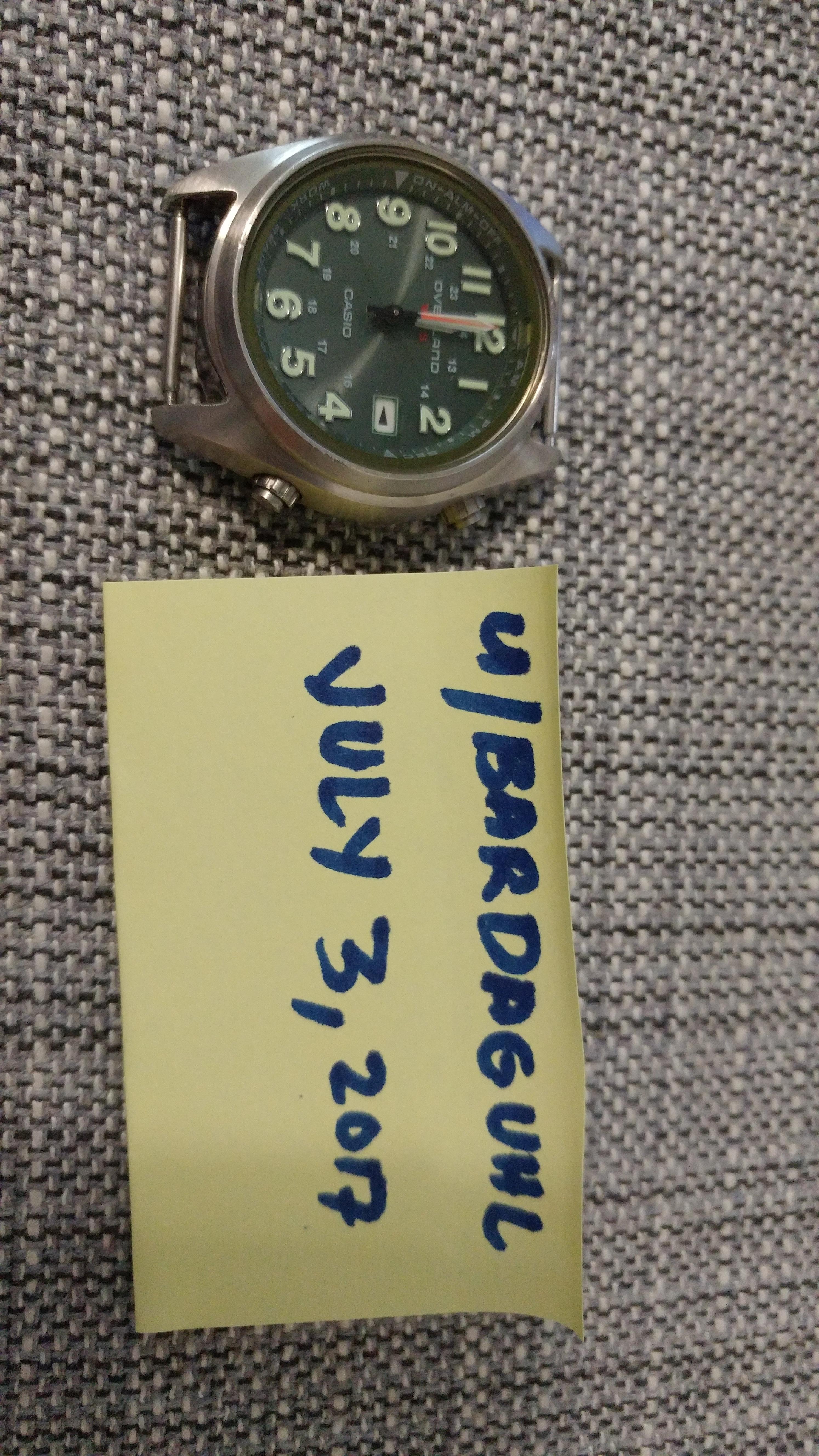 Wts Casio Overland Ovw 100bj 100 Watchcharts