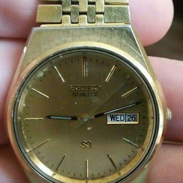 Seiko SQ Quartz 5H23-7A00 Wrist Watch | WatchCharts