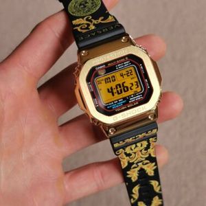 Casio G shock GW-M5610 with custom Gold metal bezel | WatchCharts
