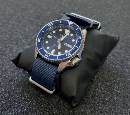 SEIKO Automatic (4R36) Sports Watch Blue SRPD51K2 5KX BRAND NEW
