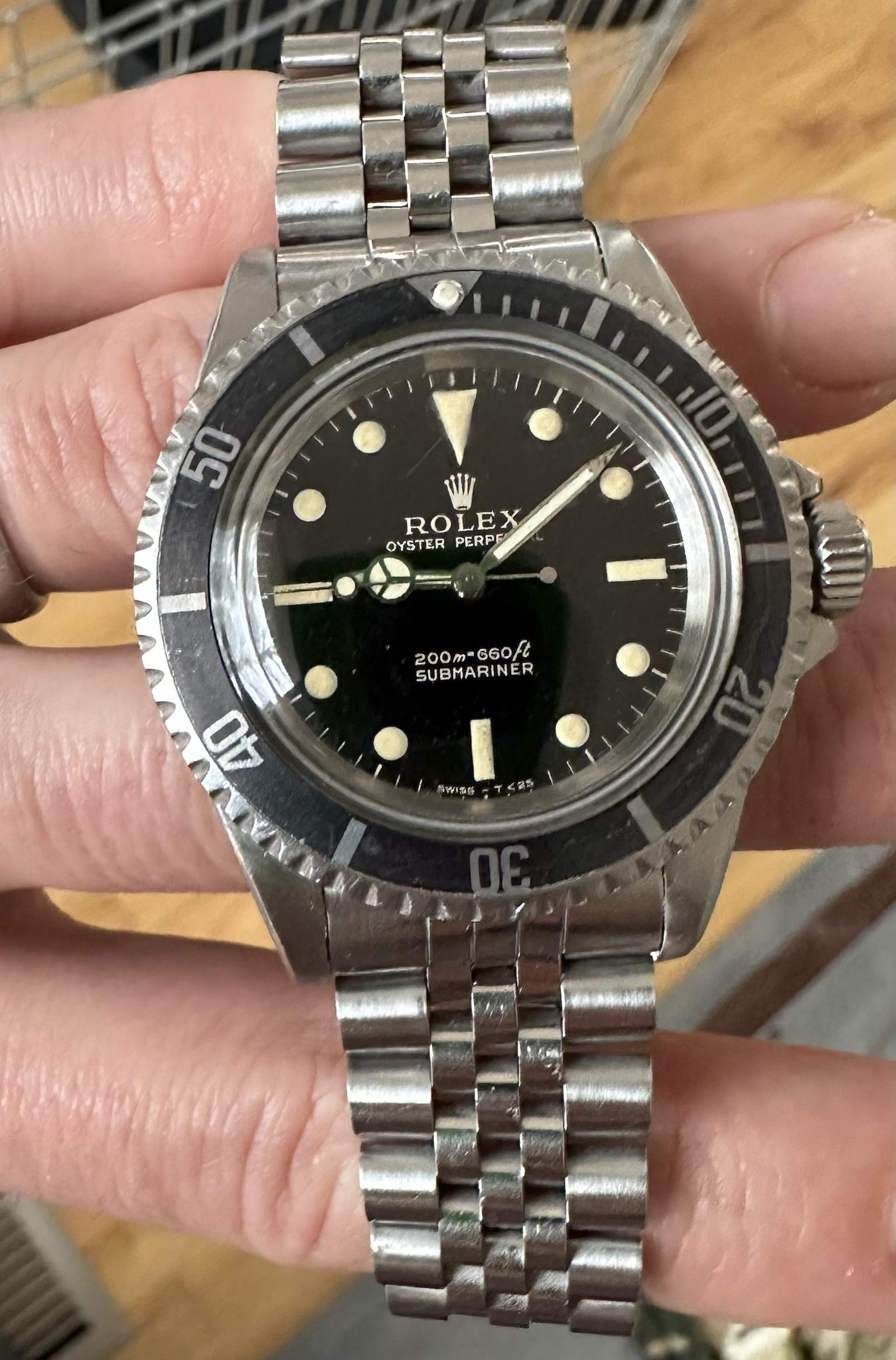 Rolex discount 5513 jubilee