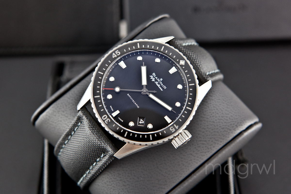 FSOT New 2016 Blancpain Fifty Fathoms Bathyscaphe Titanium