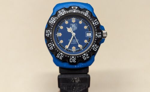 Vintage TAG Heuer Formula 1 Men s Blue Watch 381.513 1