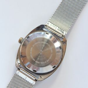 Vintage Pencron Blue Dial Mens Watch Automatic Day Date  display picture 3